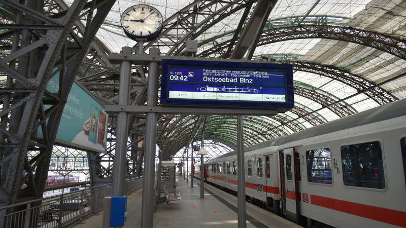 Fronten zwischen Bahn und GDL weiterhin verhärtet - Bahn startet in den Normalbetrieb   Foto: MeiDresden.de/Mike Schiller