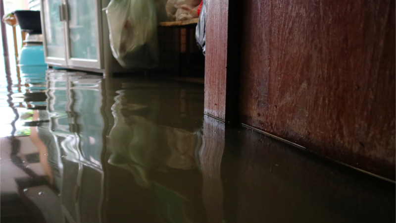 Wenn das Haus oder die Wohnung durch Unwetter unter Wasser stehen dann hilft nur eine Elementarversicherung © WetterOnline