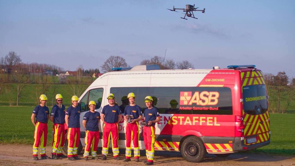 ASB-Drohnenstaffel_Team Foto ©ASB-Regionalverband Dresden e.V