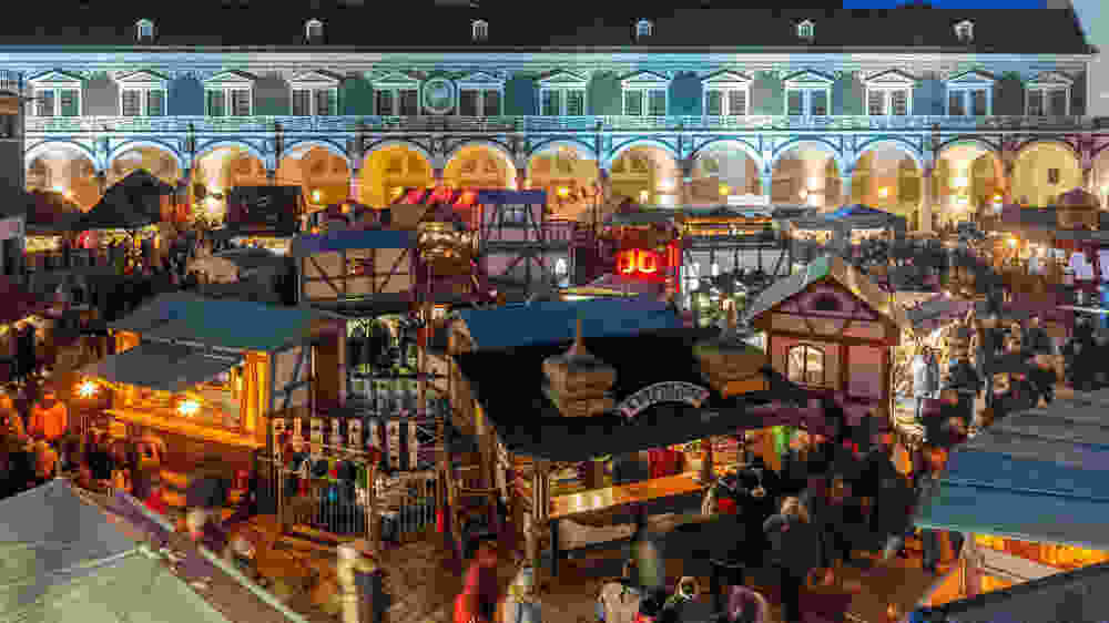 Weihnachtsmarkt Dresdner Stallhof © Jürgen Männel