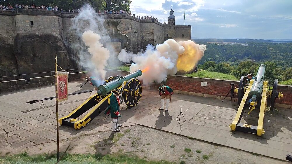 Die "Starke Auguste"  © Festung Königstein gGmbH
