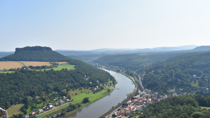 Festung Königstein: Frühstück mit Panorama  Foto: MeiDresden.de/Mike Schiller