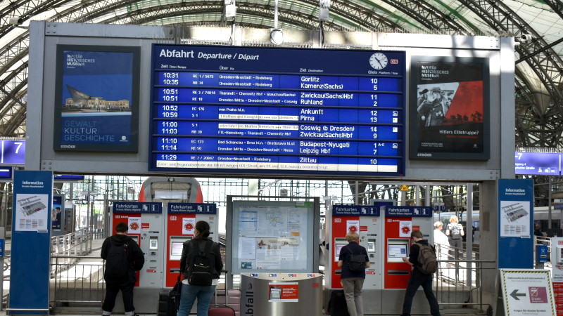 GDL-Streik: Bahn bietet auch am zweiten Tag stabiles Grundangebot ©MeiDresden.de