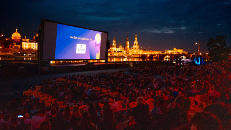 Über 65.000 Besucher bei den Filmnächten am Elbufer 2021 - Positive Bilanz zu einer sehr besonderen Saison ©Filmnächte
