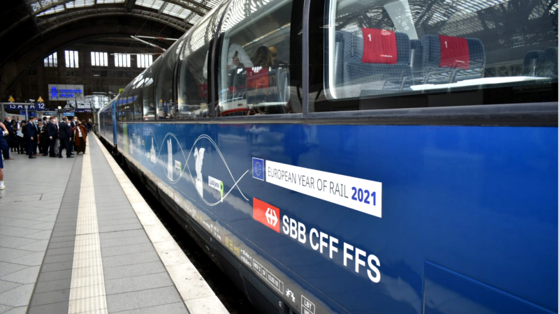 „Connecting Europe Express“ machte Halt in Leipzig ©MeiDresden.de / Mike Schiller
