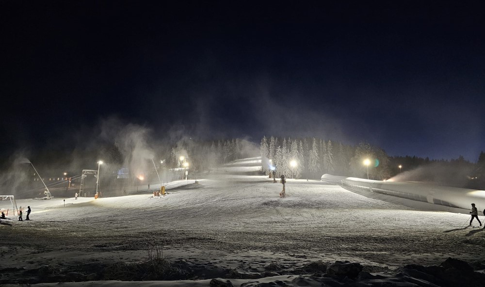 So sah es am Mittwochabend in Altenberg aus  Foto: © Martin Bruch