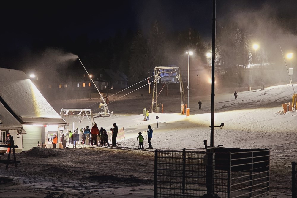 So sah es am Mittwochabend in Altenberg aus  Foto: © Martin Bruch