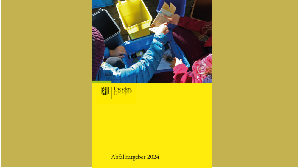 Abfallratgeberder Stadt Dresden 2024 ©ASA