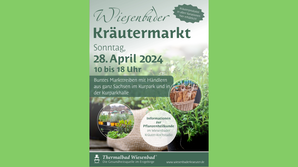 Veranstaltungsplakat Kräutermarkt ©TVE