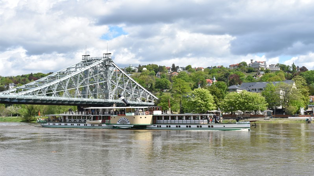 Das Blaue Wunder, eine einzigartige Brückenkonstruktion ©MeiDresden.de