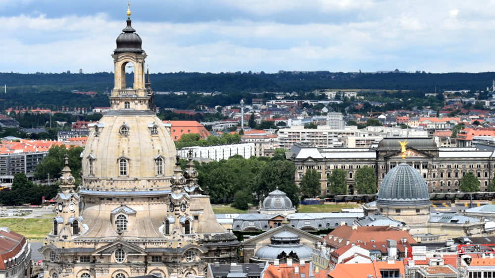 Vom Turm der Dresdner Frauenkirche kann man einen wunderbaren Blick über dei ganze Stadt geniessen ©MeiDresden.de
