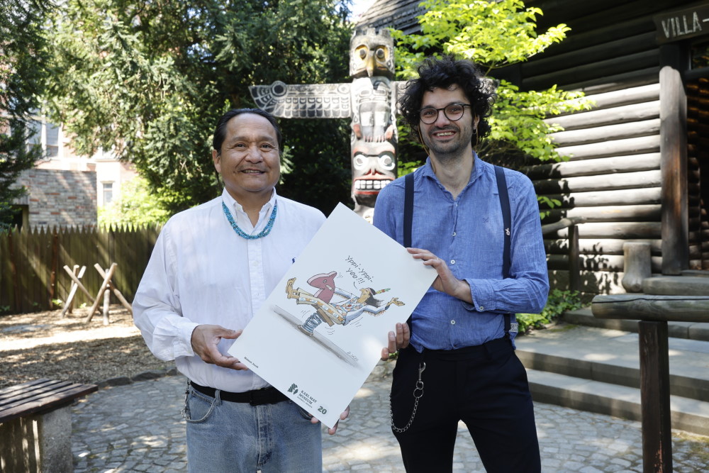 Kevin Manygoats und Björn Reinemer   Foto: © Sylvio Dittrich