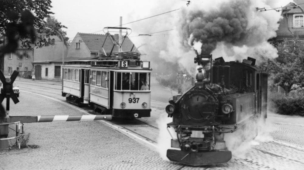 Weisses Ross 26.8.1984  Foto: Traditionsbahn Radebeul e.V.