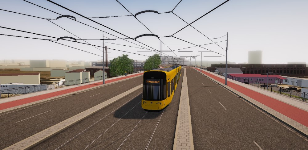 Verkehrsaufteilung Nossener Brücke Visualisierung © Landeshauptstadt Dresden