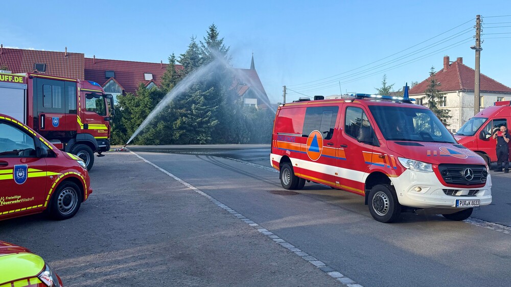 CBRN Erkunderdungswagen . Foto:  Stadtverwaltung Wilsdruff