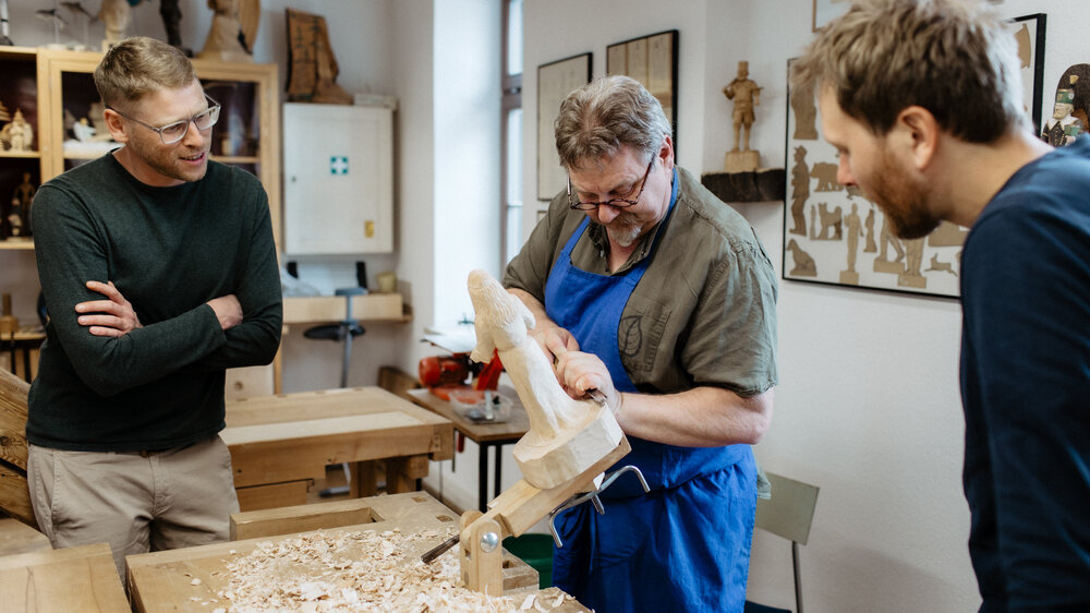 Schnitzschule 'Paul Schneider' Annaberg ©Tourismusverband Erzgebirge e.V. /Anna Schalling