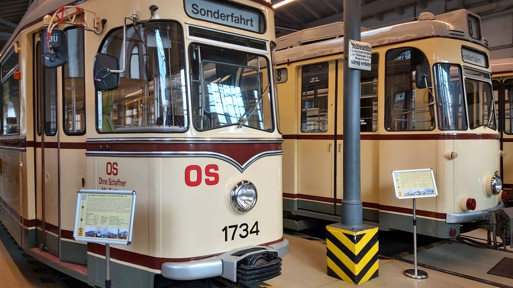 Das Dresdner Straßenbahnmuseum lockte wieder viele Interessierte am Wochenende. Foto: MeiDresden.de