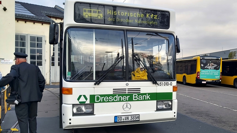 Mercedes-Benz O 405 . Foto: MeiDresden.de