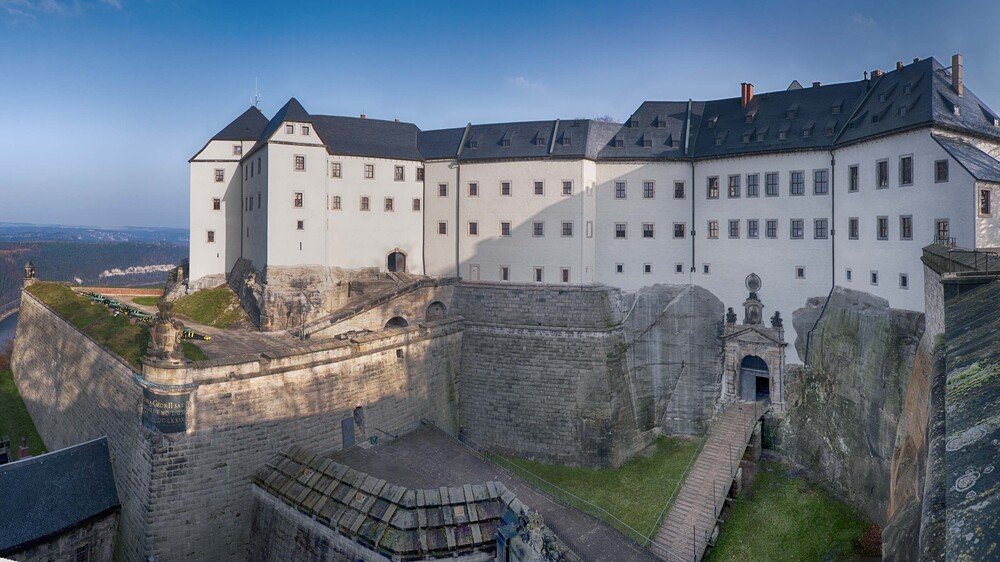 Seltene Gelegenheit: Die 400 Jahre alten Tiefkeller hinter den meterdicken Sandsteinmauern der Festung Königstein sind am Sonntag mit einem Gästeführer zugänglich, Foto: Bernd Walther/Festung Königstein gGmbH