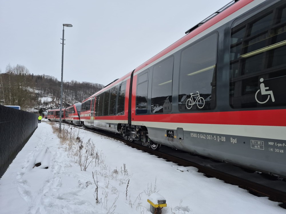 Entgleisung Bahn © Bundespolizeiinspektion Berggießhübel