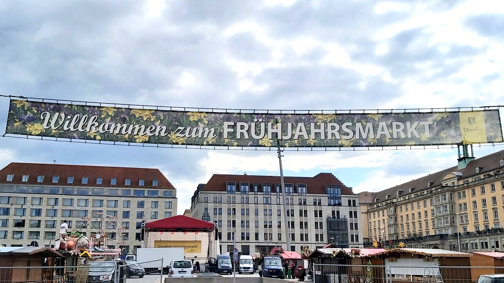 Dresdner Frühjahrsmarkt öffnet am Wochenende. Foto: MeiDresden.de