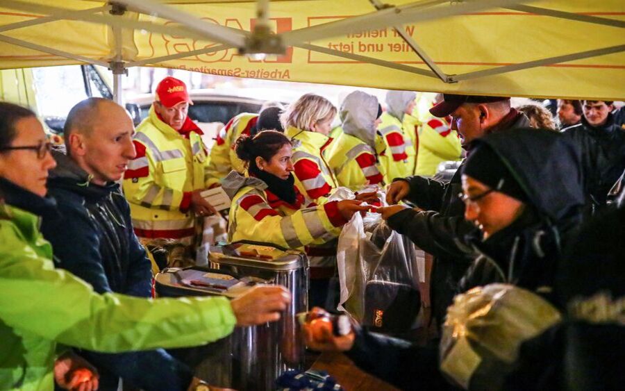 ASB-Regionalverband Dresden startet Kältehilfe für Dresden. Foto: Hannibal Hanschke